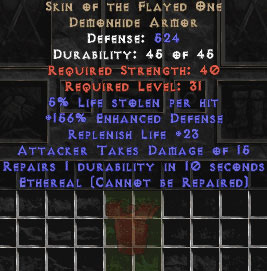 Bild 1 von Skin Of The Flayed One ETH 7LL Softcore Resurrected Ladder