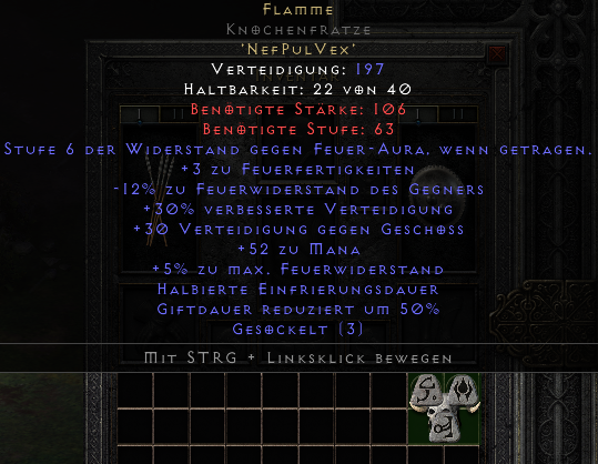 Bild 1 von Flickering Flame 15 to Enemy Fire Bone Visage Resurrected Softcore Ladder