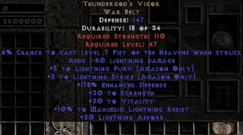 Bild 1 von Thundergods Vigor Random Hardcore Resurrected Non Ladder