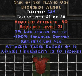 Bild 1 von Skin Of The Flayed One Random Softcore Resurrected Ladder