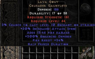 Bild 1 von Lava Gout 200Ed Upg 177-203 Def Softcore Resurrected NON Ladder