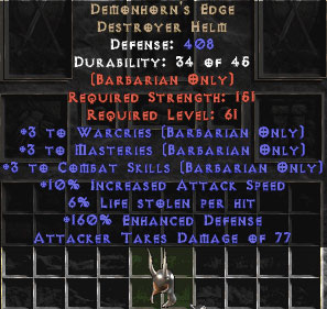 Bild 1 von Demonhorns Edge 3 Warcries Skills Softcore Resurrected Ladder