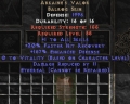 LEGACY Arkaines Valor Eth Europe Non Ladder  / (Stats) 2 Skill 180ED