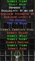 Set Sigons Visor Hardcore Resurrected Ladder