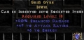 LEGACY Grim Gyre Rare LLD Jewel Europe Non Ladder