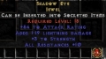 LEGACY Shadow Eye Rare LLD Jewel Europe Non Ladder