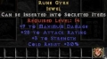 LEGACY Rune Gyre Rare LLD Jewel Europe Non Ladder