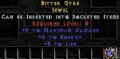 LEGACY Bitter Gyre Rare VLD Jewel Lvl 9 Europe Non Ladder