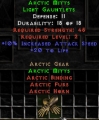 Set Arctic Gear Full Softcore Resurrected Ladder